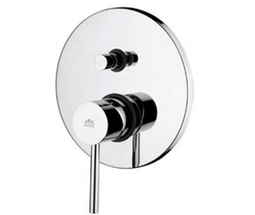 Paffoni Stick - Baterie pod omítku pro 2 spotřebiče s tělesem, chrom SK015CR