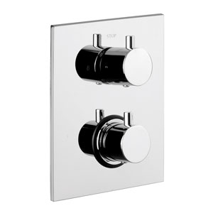 Paffoni LIGHT - LIQ 518 CR baterie sprchová podomítková termostatická - 2 výst.