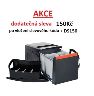 Franke Sorter CUBE rohový 3koše